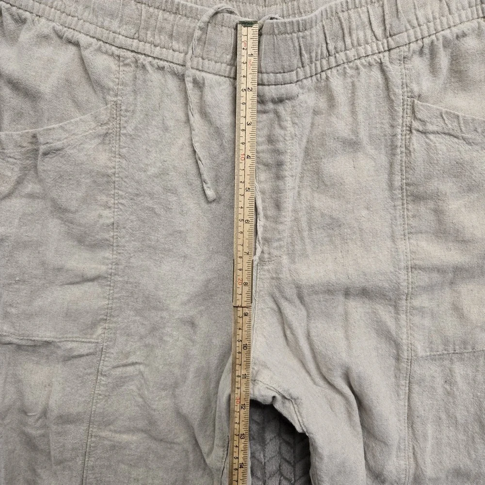 Old Navy Pants Mens XL Loose Taper Linen Blend Chino‎ Lightweight Flax Linen
